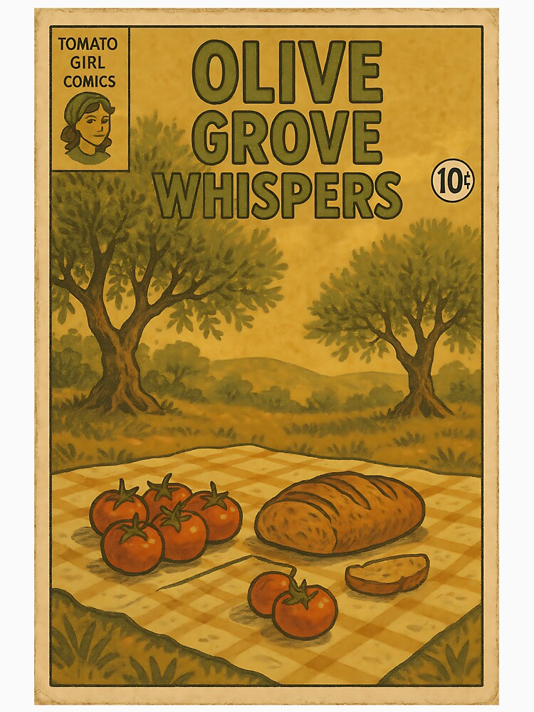 Tomato Girl: Olive Grove Whispers by bapupa