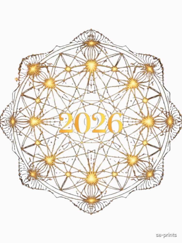 2026 Sacred Geometry Manifestation Portal by sa-prints