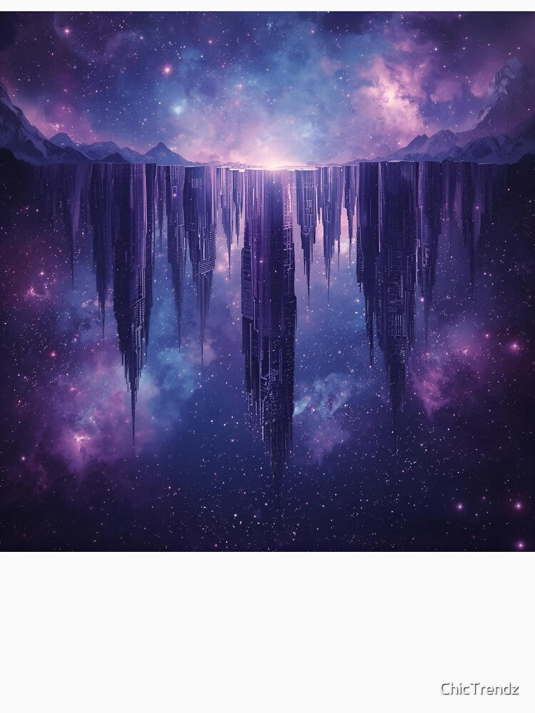 Dripping Skyline Beneath the Stars by ChicTrendz