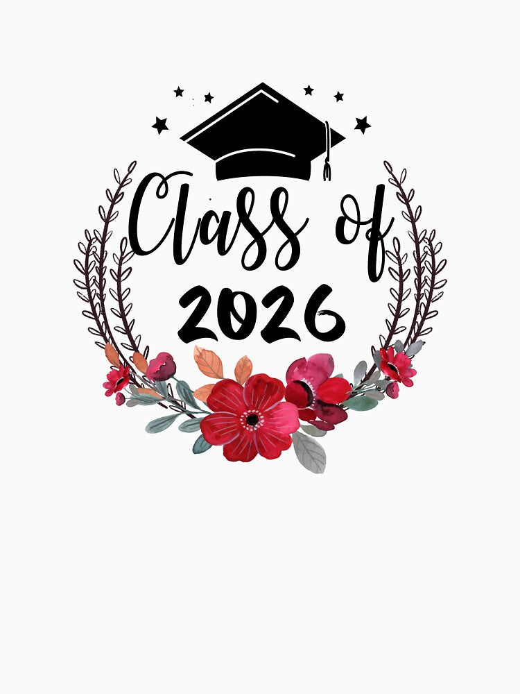 Class of 2026 Funny Graduation Flowers by Verycutethings