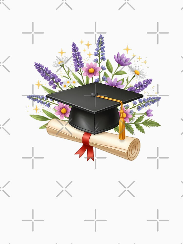 Graduation Cap Wildflowers by pumsquare