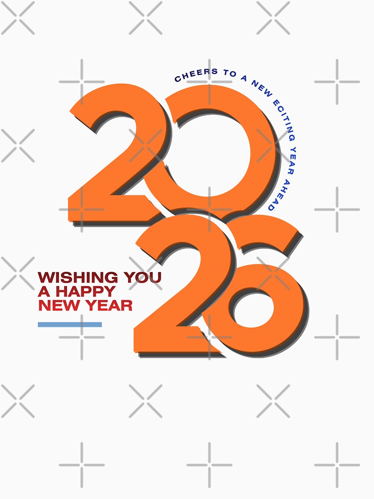 2026™ Your Year Begins Now | Premium Vision Apparel | Celebrate New Possibilities Urban Wear Collection by Pixel Craft Print