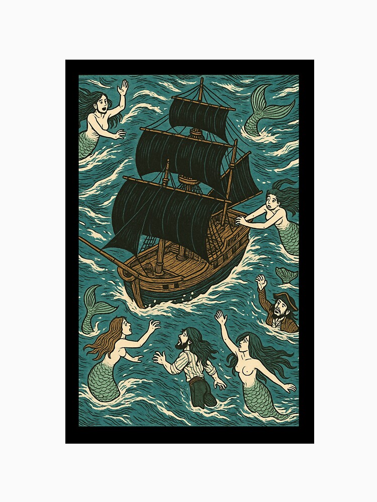 "Shipwreck Sirens" by Le coffre à dessins
