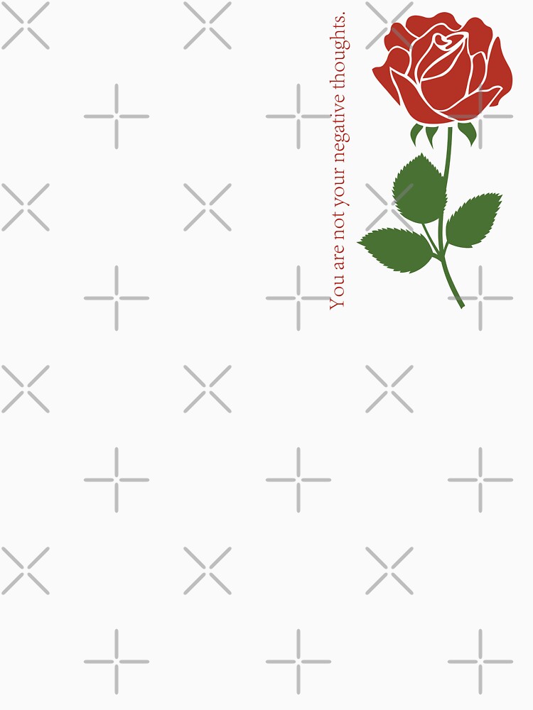 You are not your Negative Thoughts - Beautiful Red Rose Picture by Unaiza Khalid
