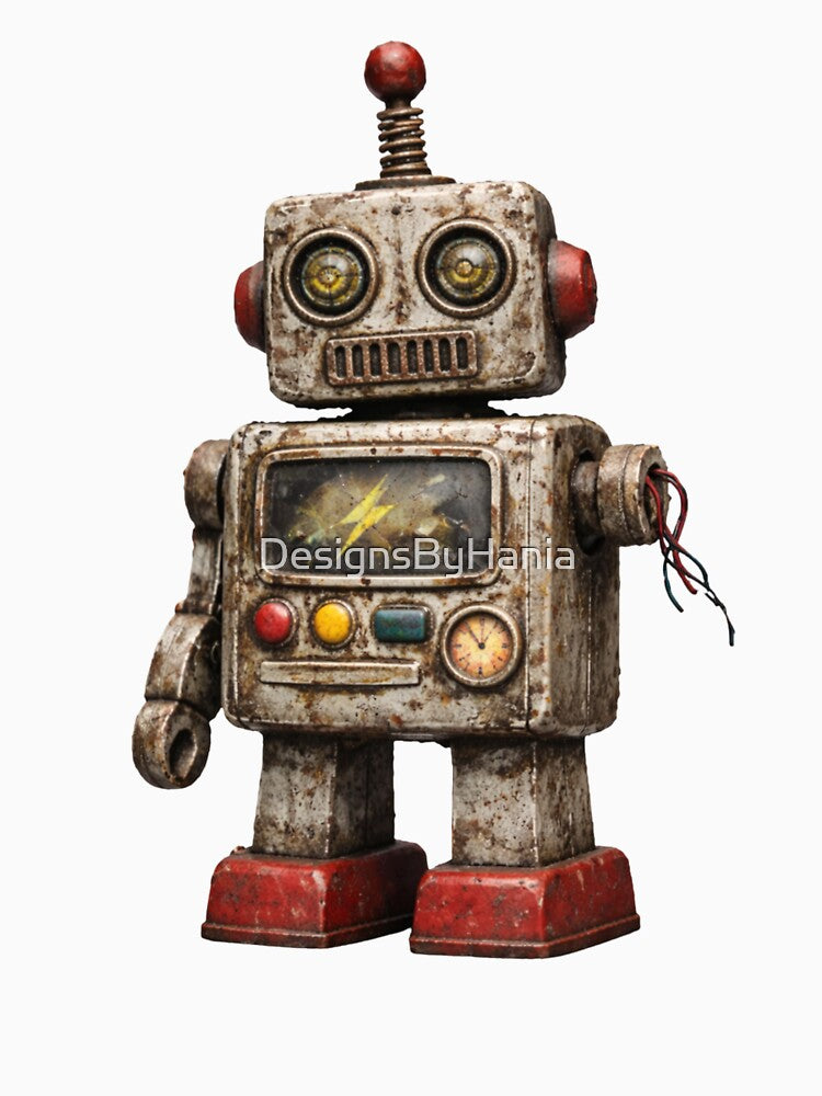 Rusty Toy Robot – Childhood Machine by DesignsByHania