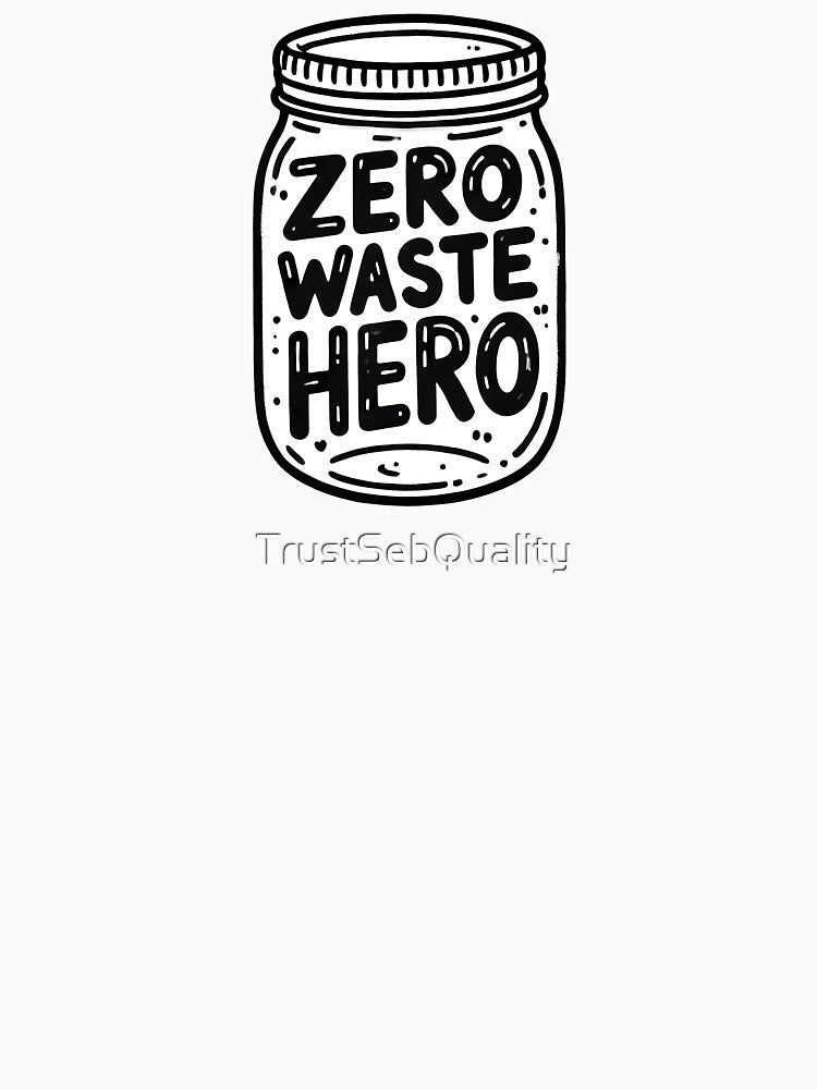 Zero Waste Hero - Mason Jar by TSQ