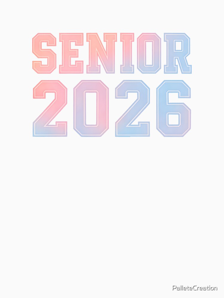 Class of 2026 Sticker – Cute Senior Graduation Gift for Friends by PalleteCreation