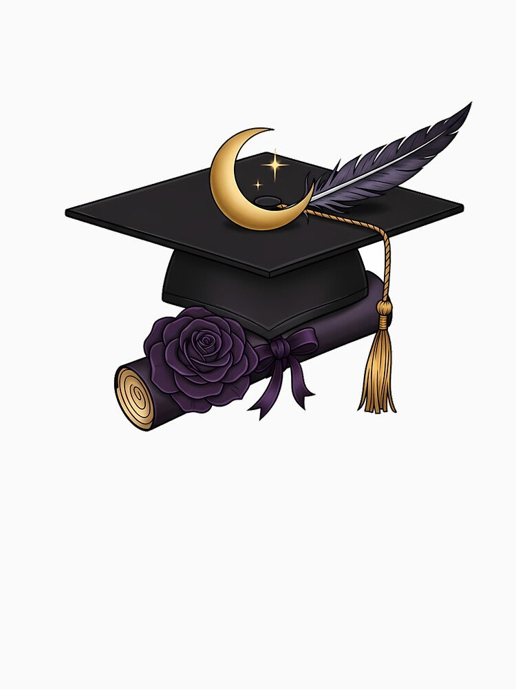 Class of 2026 Gothic Moon Gift by IllumeInk