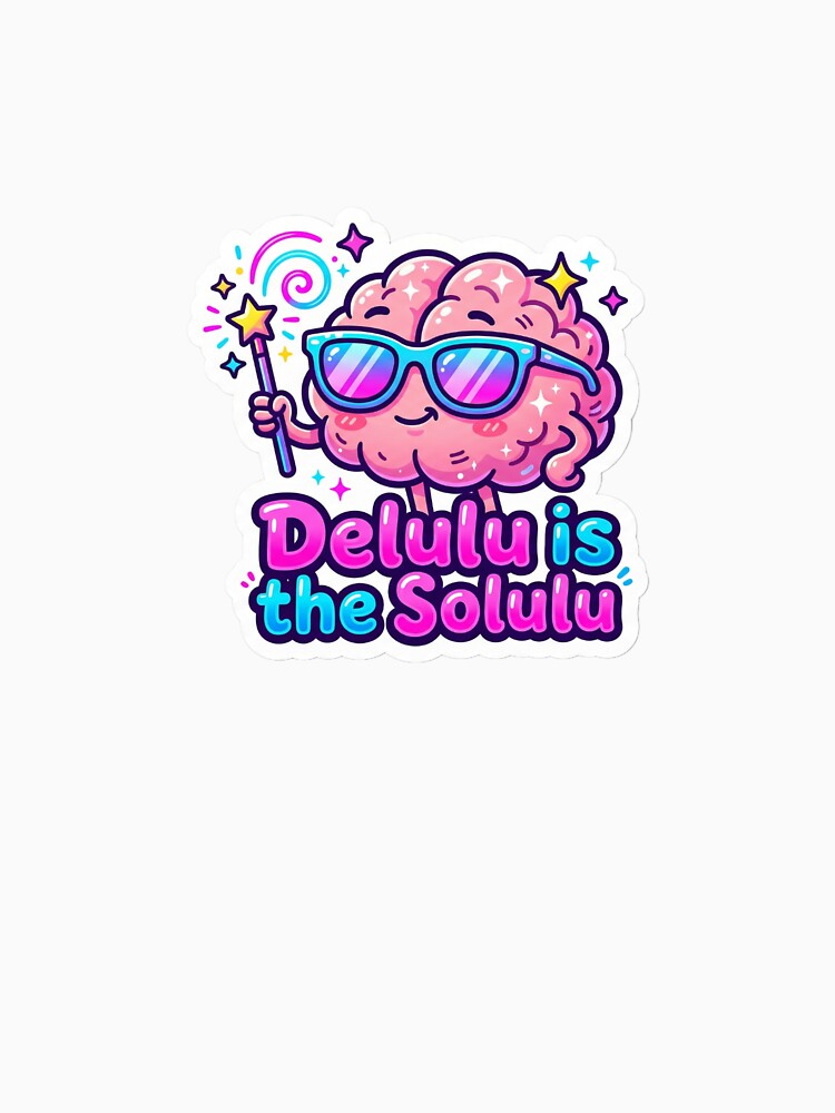 Delulu stickers by SagarUXshop