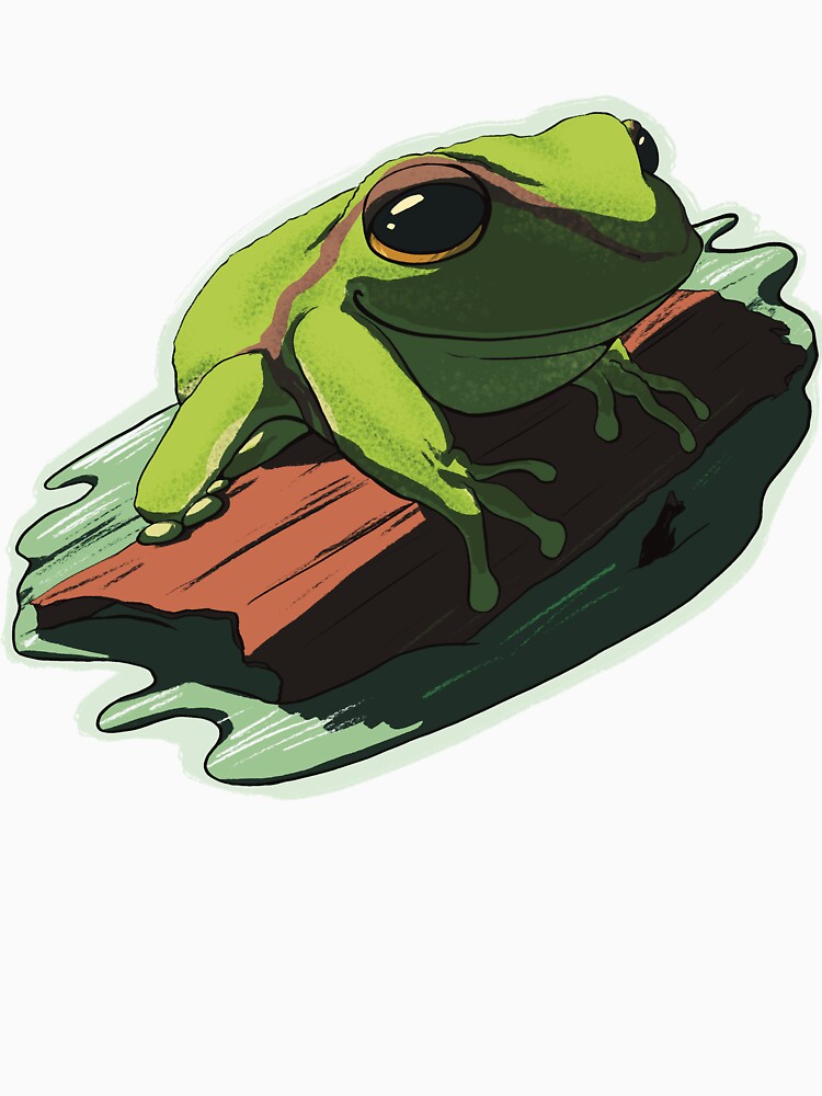 Spotted Tree Frog (Endangered Species) [NO TEXT] by Dragon Blossom Art