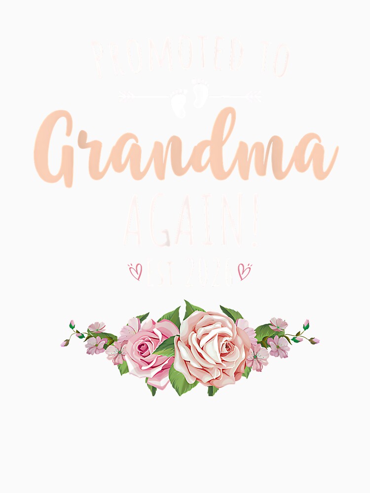 Promoted to Grandma Again 2026 by Boutkimaewab