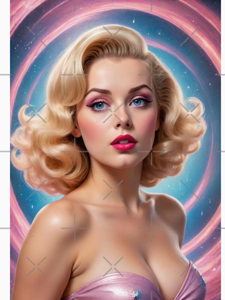 Dream-Core 1950s Sci-Fi Pin-Up – Surreal Portal Fantasy Art | Retro Mid-Century by MissSaylor