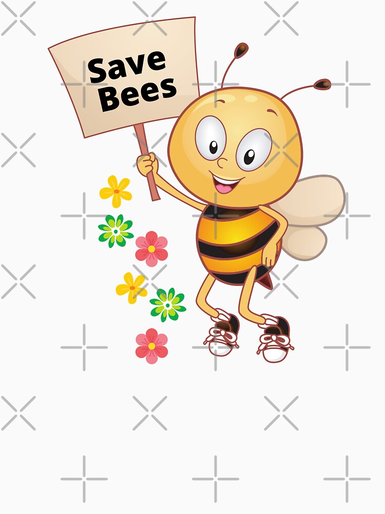 Save Bees Plant These - Earth Day by Designprovider