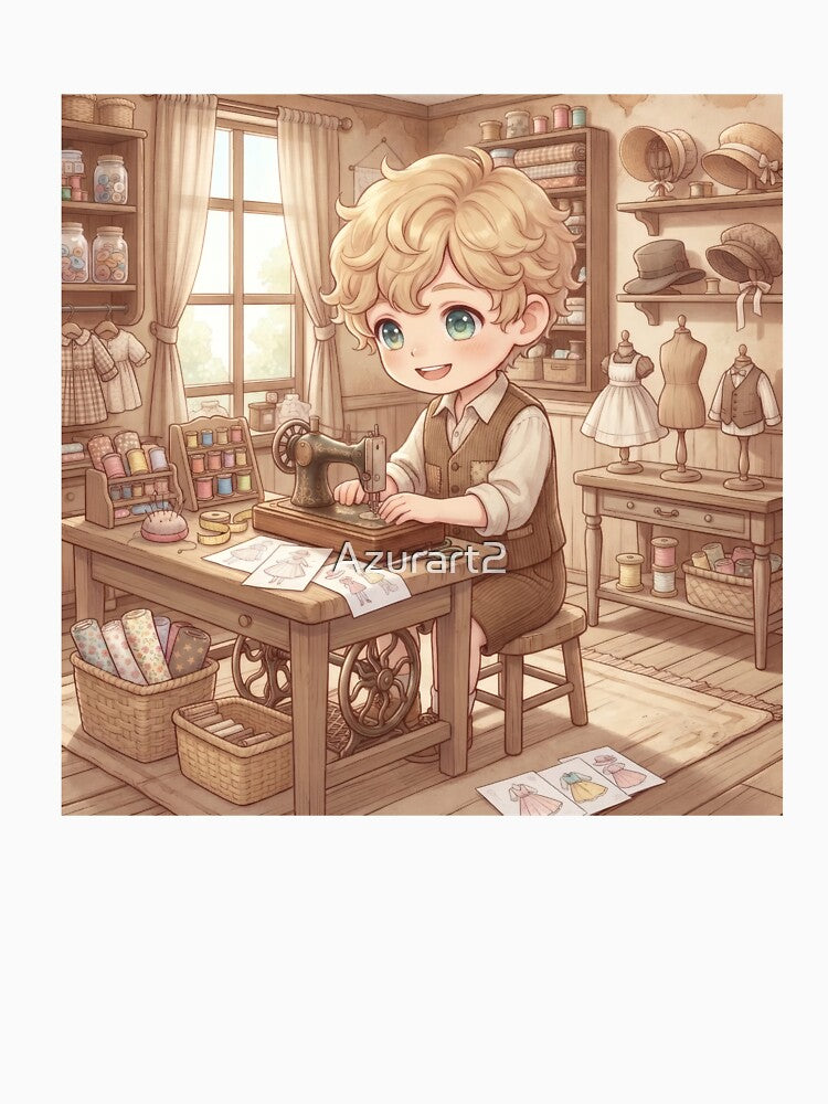 Vintage Clothing Sewing Workshop: "Little Tailor" – Art and Fashion by Azurart2
