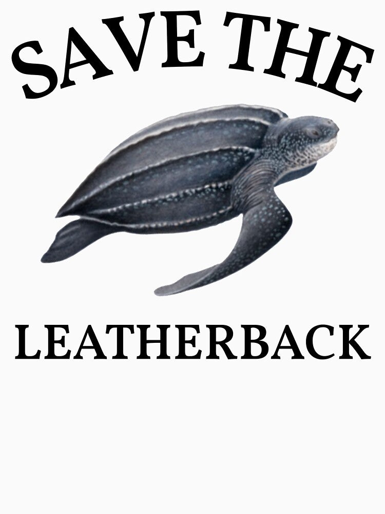 Leatherback Sea Turtle Endangered Species Turtle by The Junto Shop