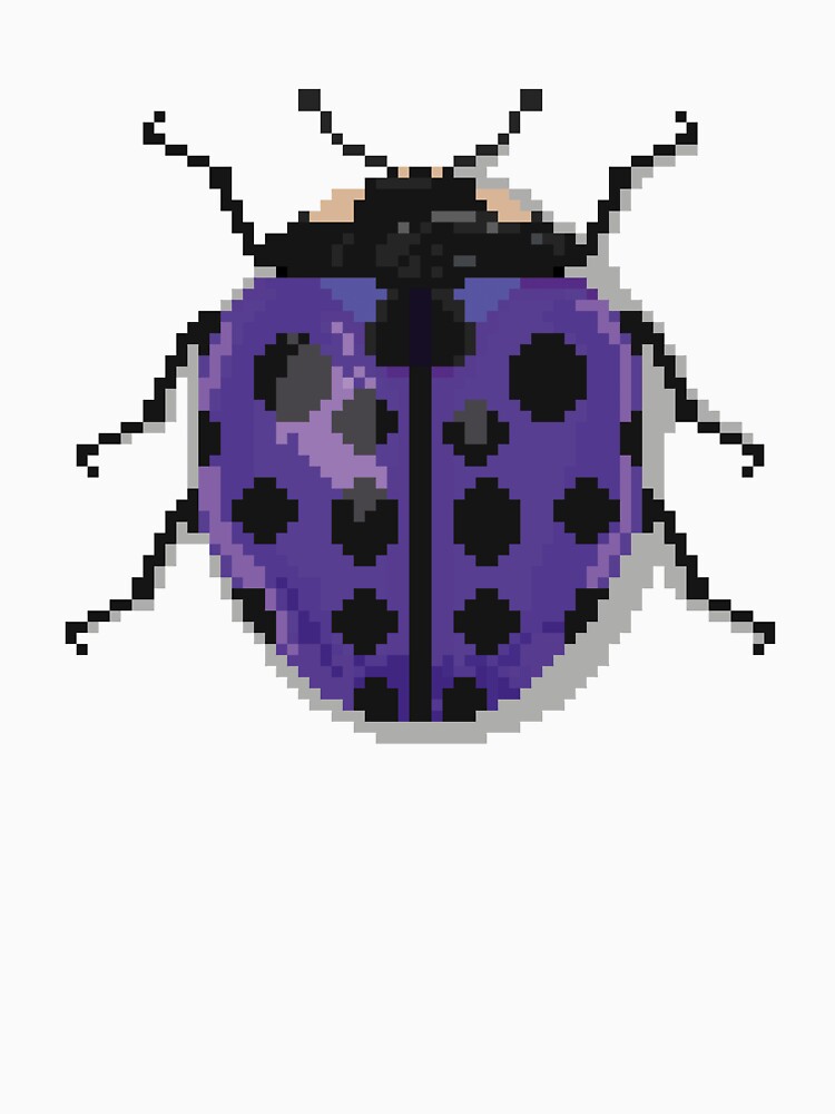 Pixel art beetle nº 036 by Kanistamps