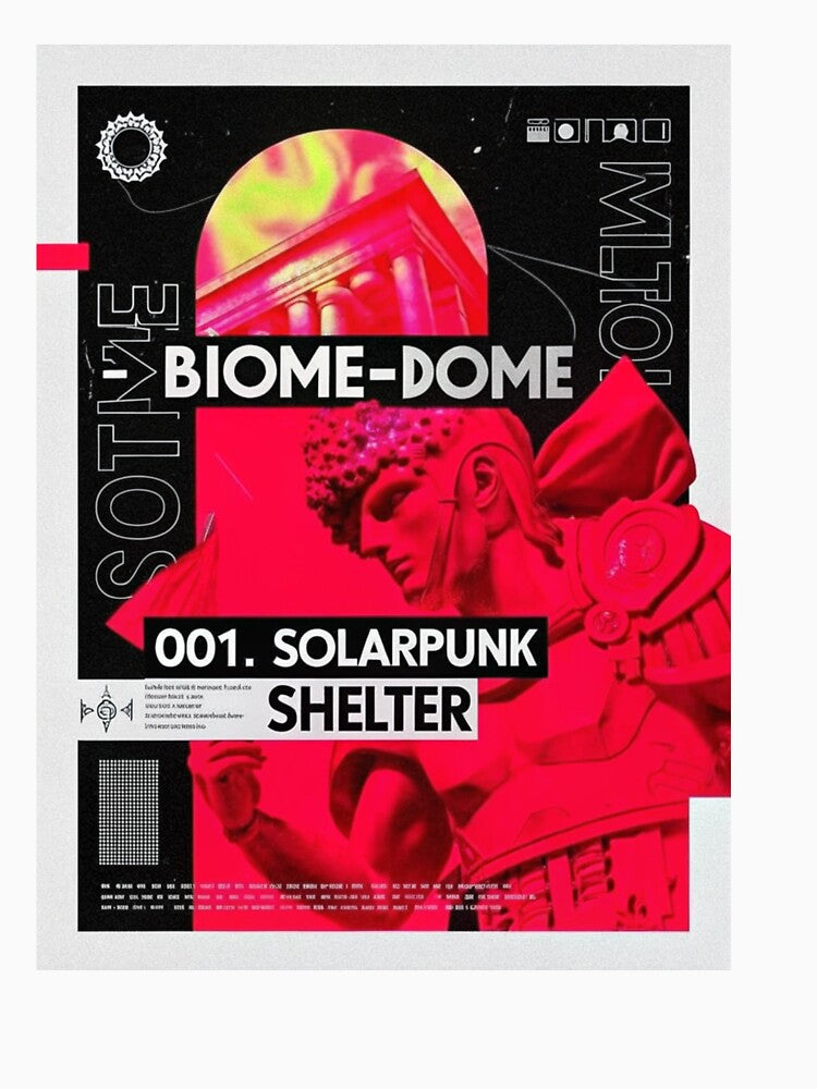 Solarpunk Poster Shelter by Raw-Ink
