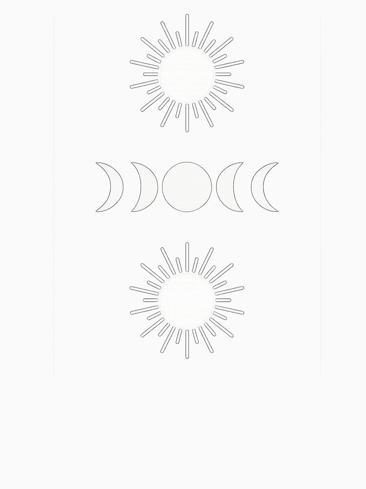 Moon & Sun Phases by TheCosmicGrove