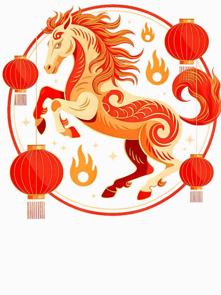Year Of Horse 2026 Lunar New Year Chinese New Year 2026 by DawnPatricia
