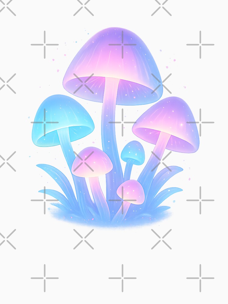 Dreamcore Glow Mushrooms by ArcadiaSilence