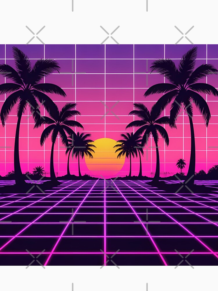 Sunset Dreams – Vaporwave Aesthetic by StilKreationen
