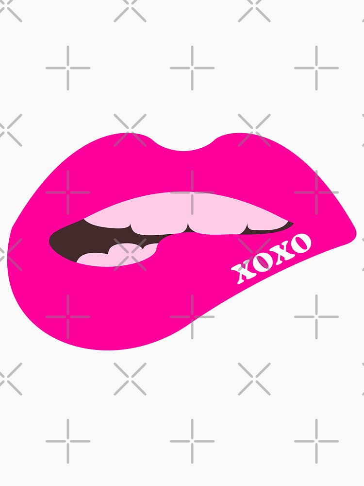 Preppy XOXO pink lips by SUUSCK ★