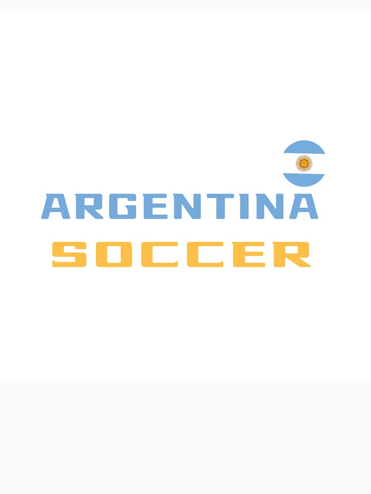 Argentina Soccer T-Shirt with Flag – 2026 Argentinian Football Tee | Uncle Jichuan by Uncle-Jichuan