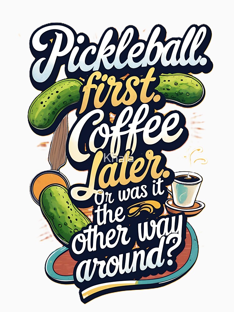 Pickleball and coffee by Khala