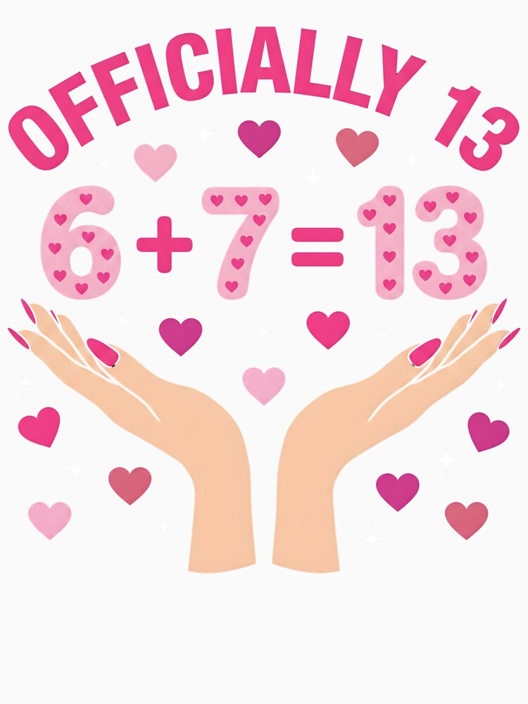Funny Math Lover Thirteenth Birthday Celebration For Teen Girls by NADIASHOP86