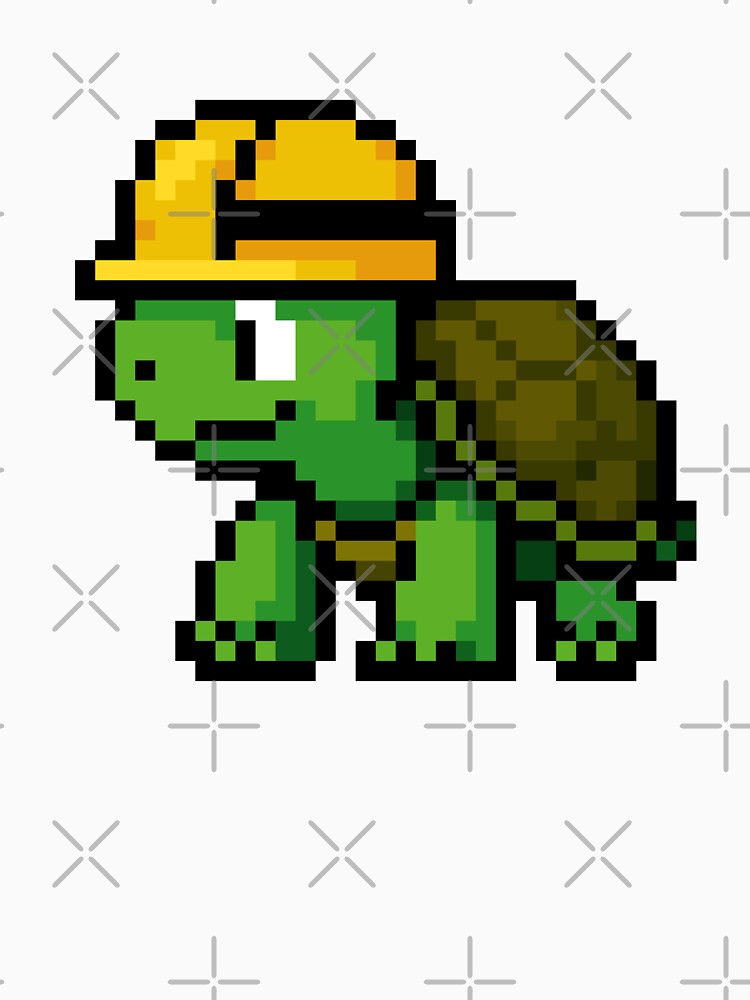 Yellow-Helmet Turtle by TheNewPixel