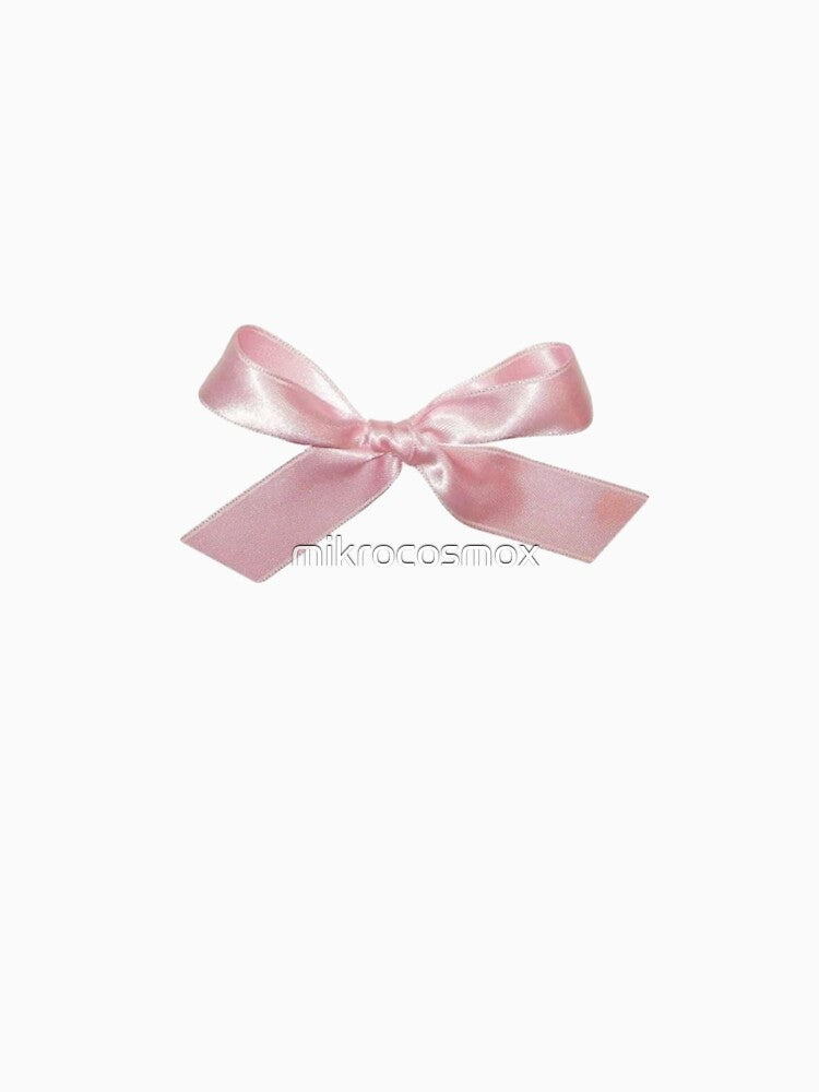 pink bow by mikrocosmox
