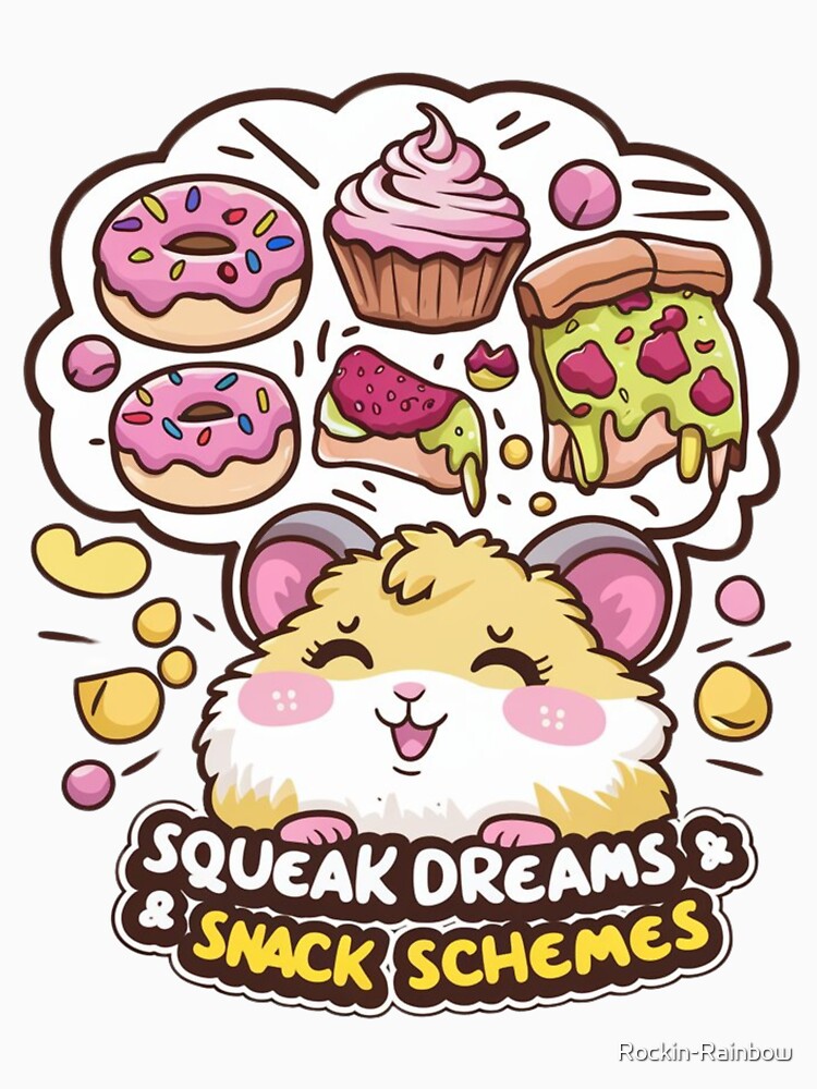 Squeak Dreams & Snack Schemes - Kawaii by Rockin-Rainbow