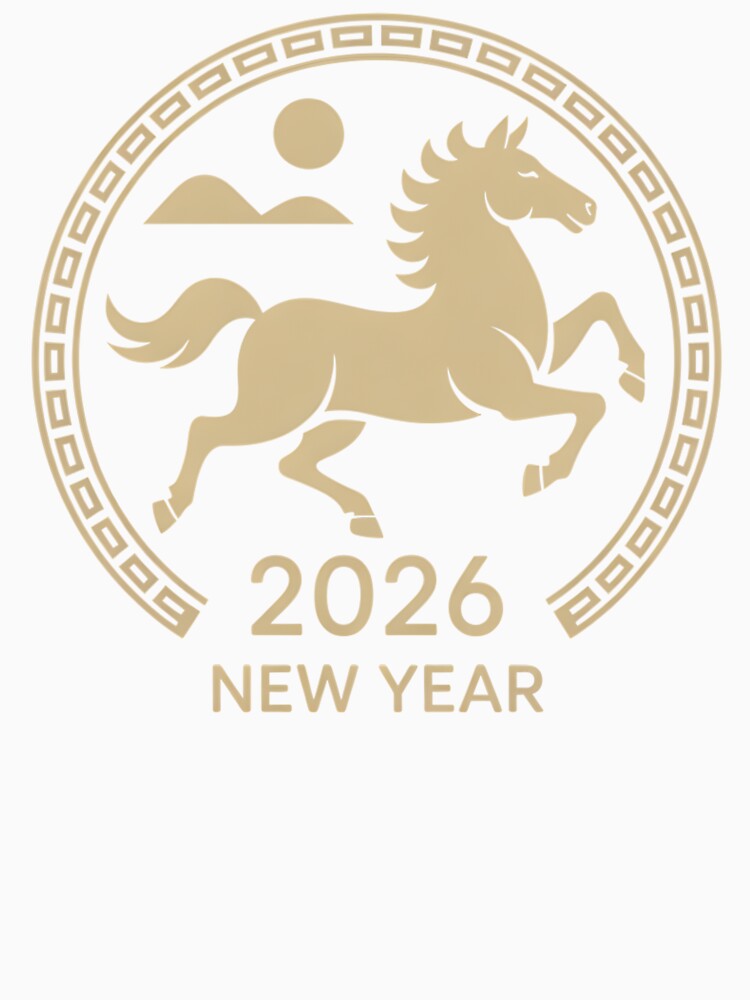 Year of The Horse 2026 Happy Chinese New Year 2026 by faridman