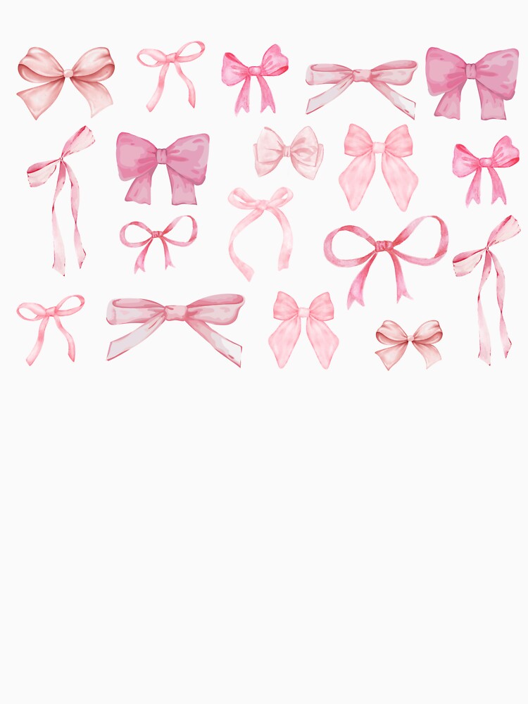 Pink Bow Collage by Ealasaid Grady-Harper