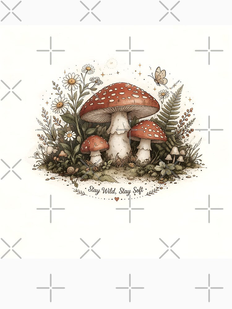 Cottagecore Mushroom by johndesignwaves
