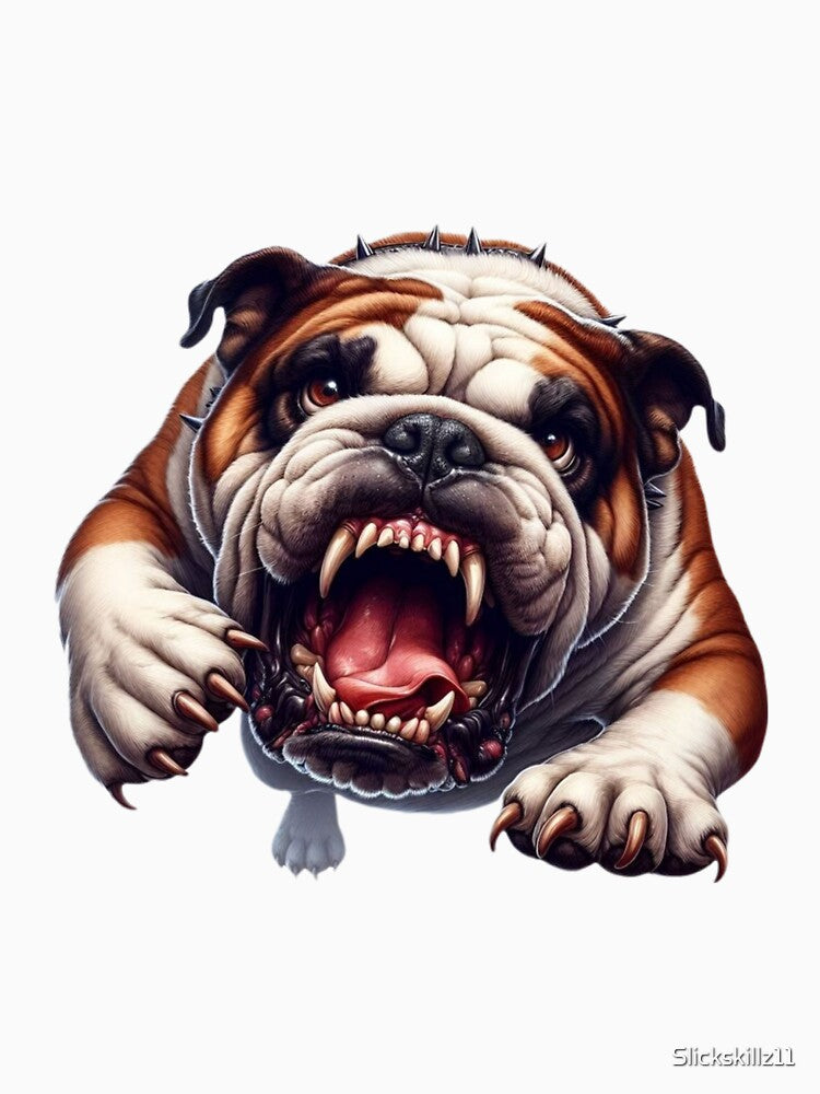 Big Bull Dog Tshirt artwork by Slickskillz11