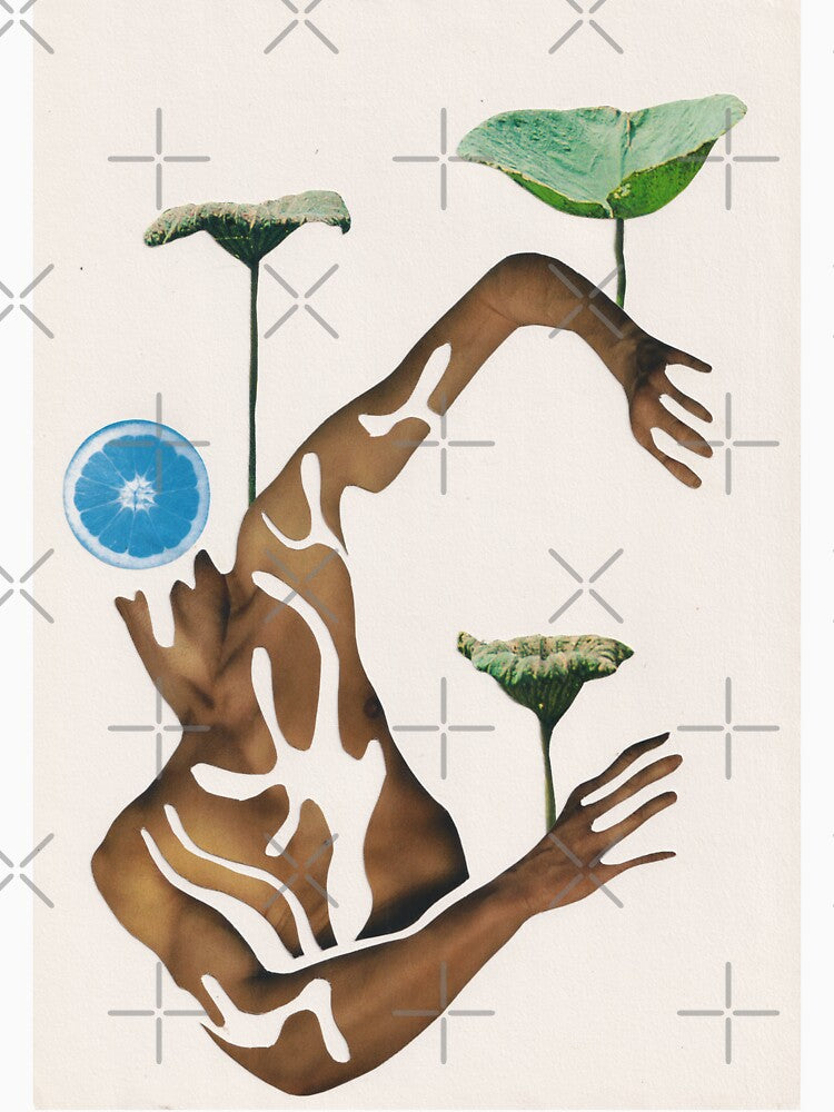 Surreal handmade collage "Illusions" by Everna-more