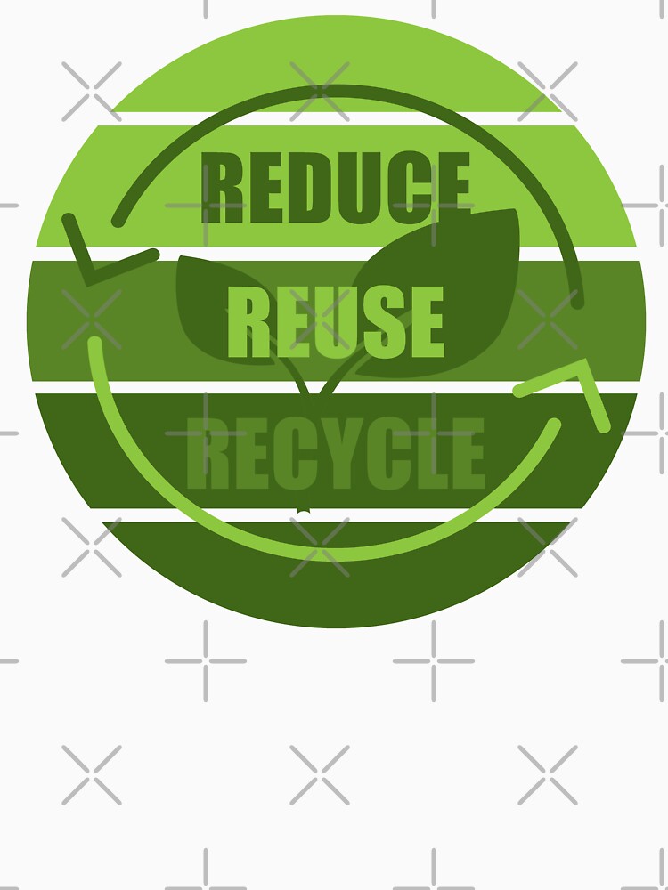 Reduce reuse recycle renew rethink save the planet by Alexaltay