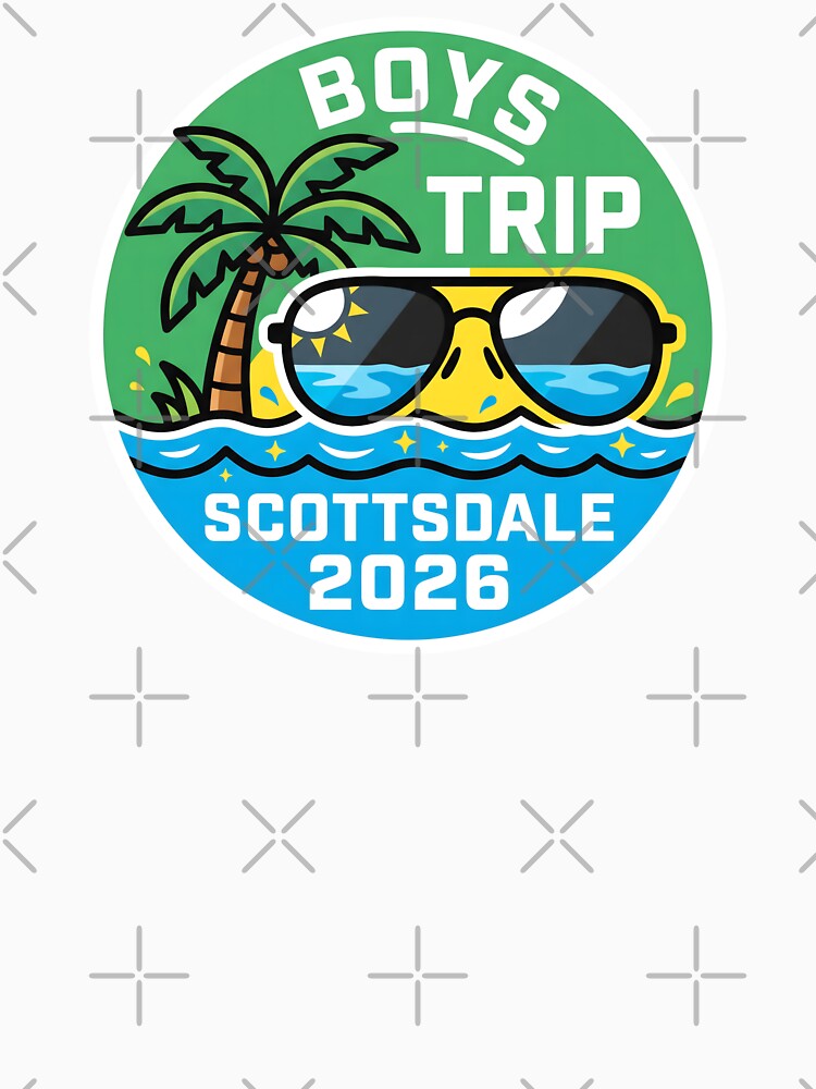 Boys Trip Scottsdale Pool Party 2026 Custom Graphic by SplashTastic