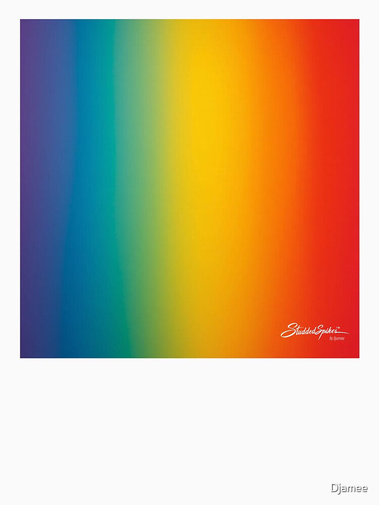 StuddedSpikes by Djamee Pride Rainbow Flag by Djamee