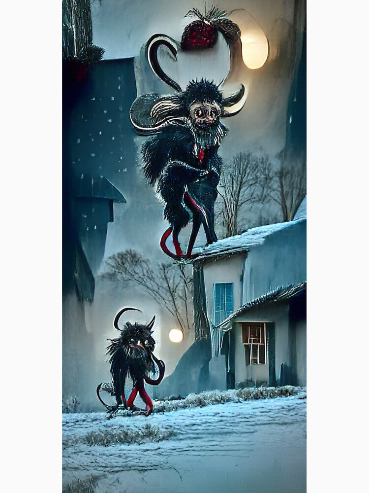 A burtonesque Krampus by kiertwice