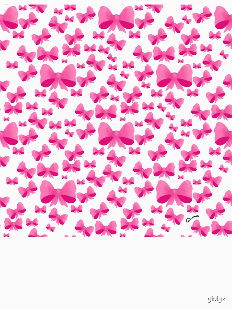 Copy of Copy of Pink coquette bows pattern by giulyz
