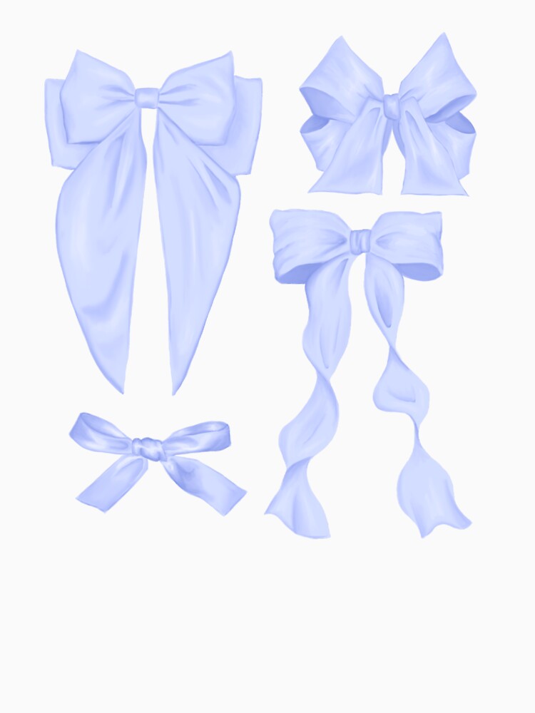 Blue Ribbon Bow Collection by rainmatthews