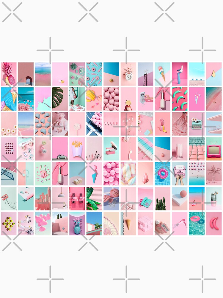 Pink Pastel Collage by sndparisian