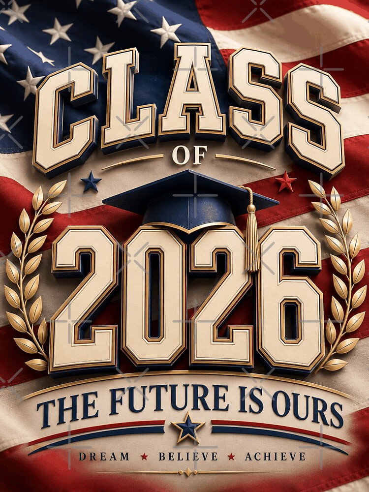 Class of 2026 USA Pride Graduation by Dusk & Dawn Apparel