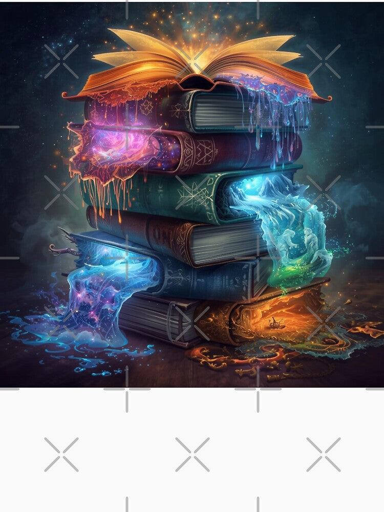 Book Lovers Surreal Fantasy Art by Drinkfanity