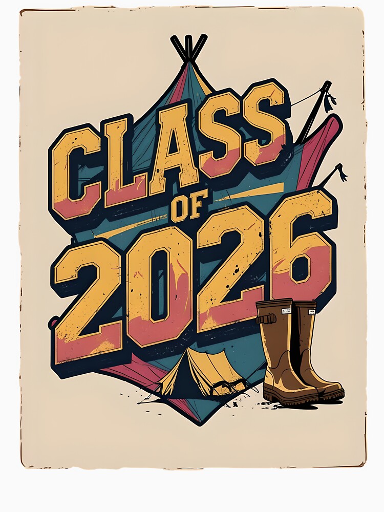 "Class of 2026" Festival Camping Adventure Graduation by DarylWelsh2024