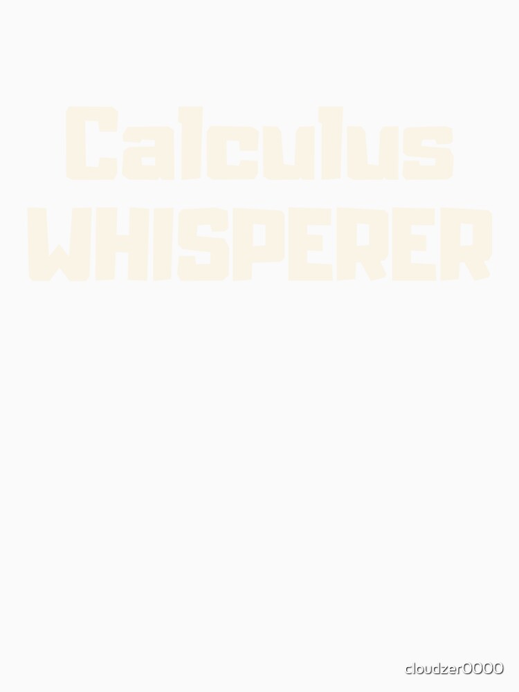 calculus whisperer by cloudzer0000