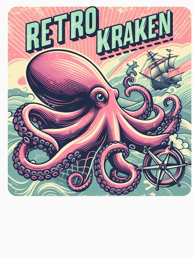 Octopus (Retro) V.3 by Bubble-Boris