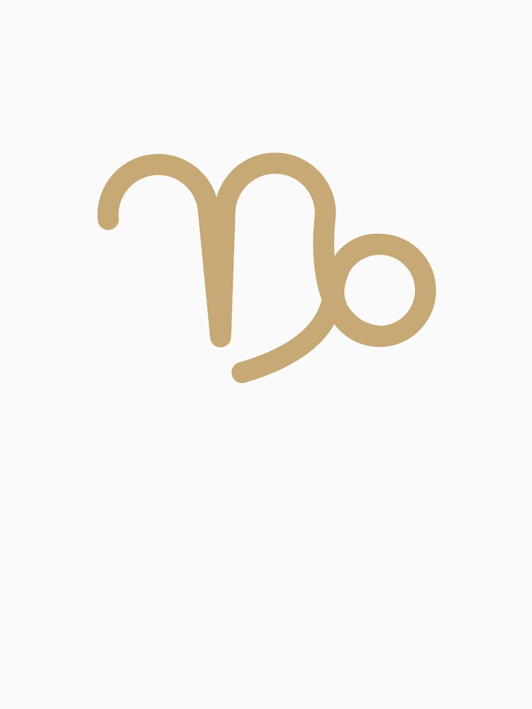 Capricorn Zodiac Symbol by Merchgard